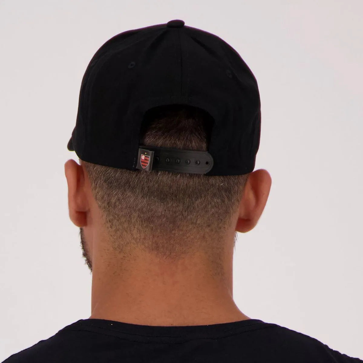Flamengo Zico Badge Black Soccer Cap