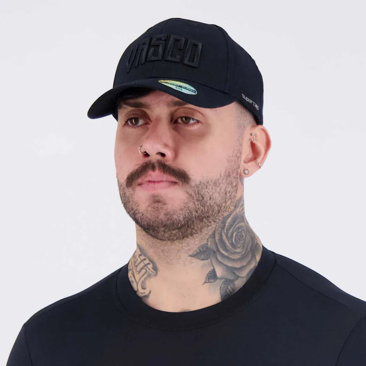 Vasco da Gama Cap 6 Gomos Black