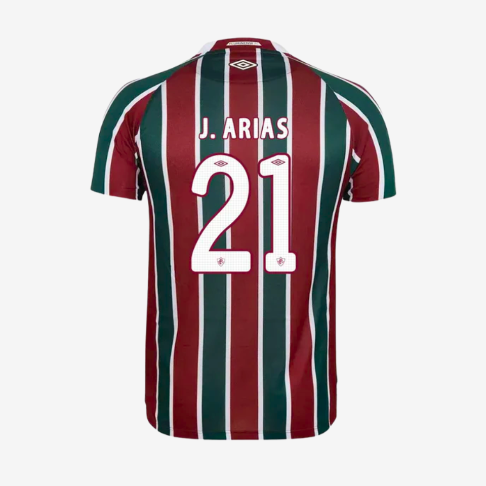 Fluminense 2025/26 I Home Jersey Soccer Jhon Arias #21 - Fan Version