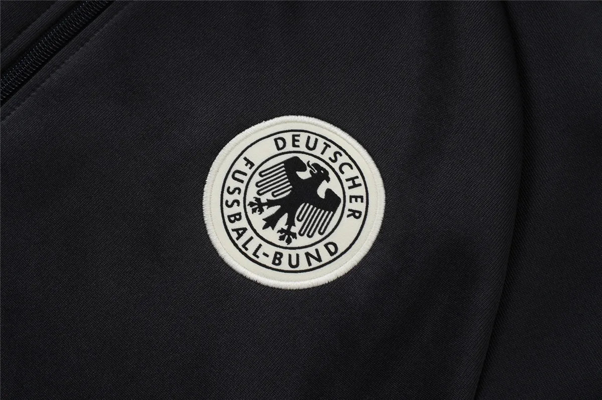 Germany Tracksuit Full Ziper Dark Grey 2026