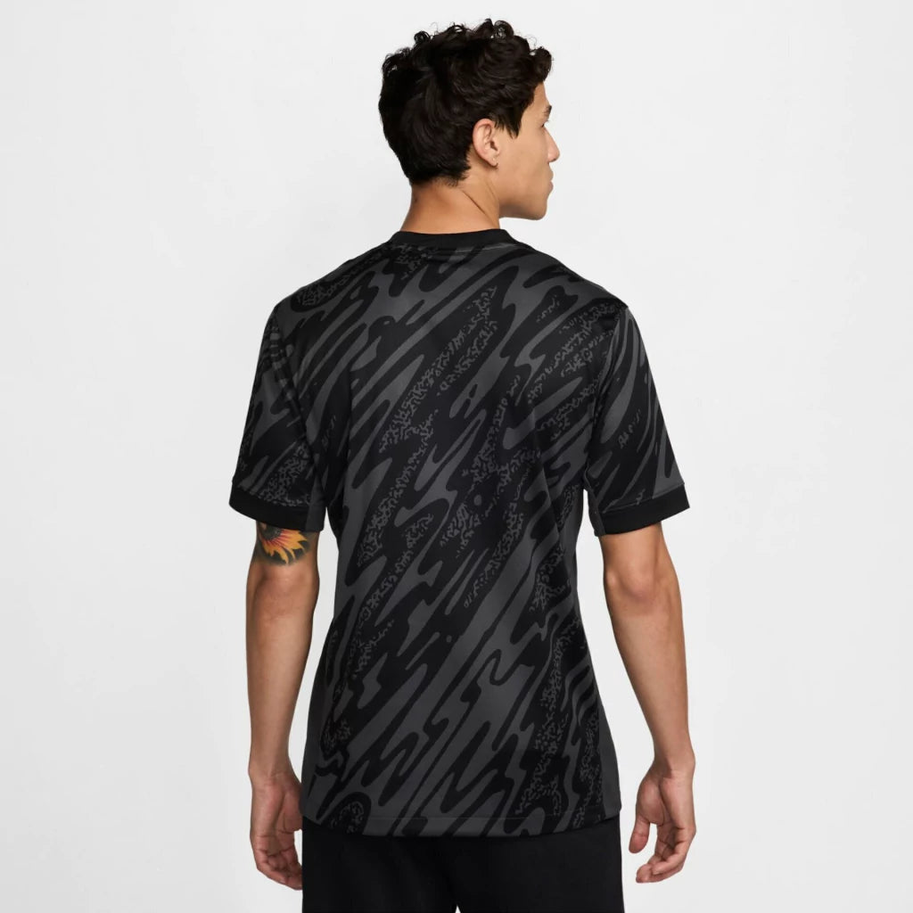 Brazil 2024/25 Goalkeeper Black Jersey Soccer - Fan Version