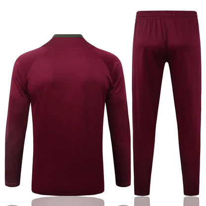 Fluminense Tracksuit Training Suit  Burgundy 2025/26
