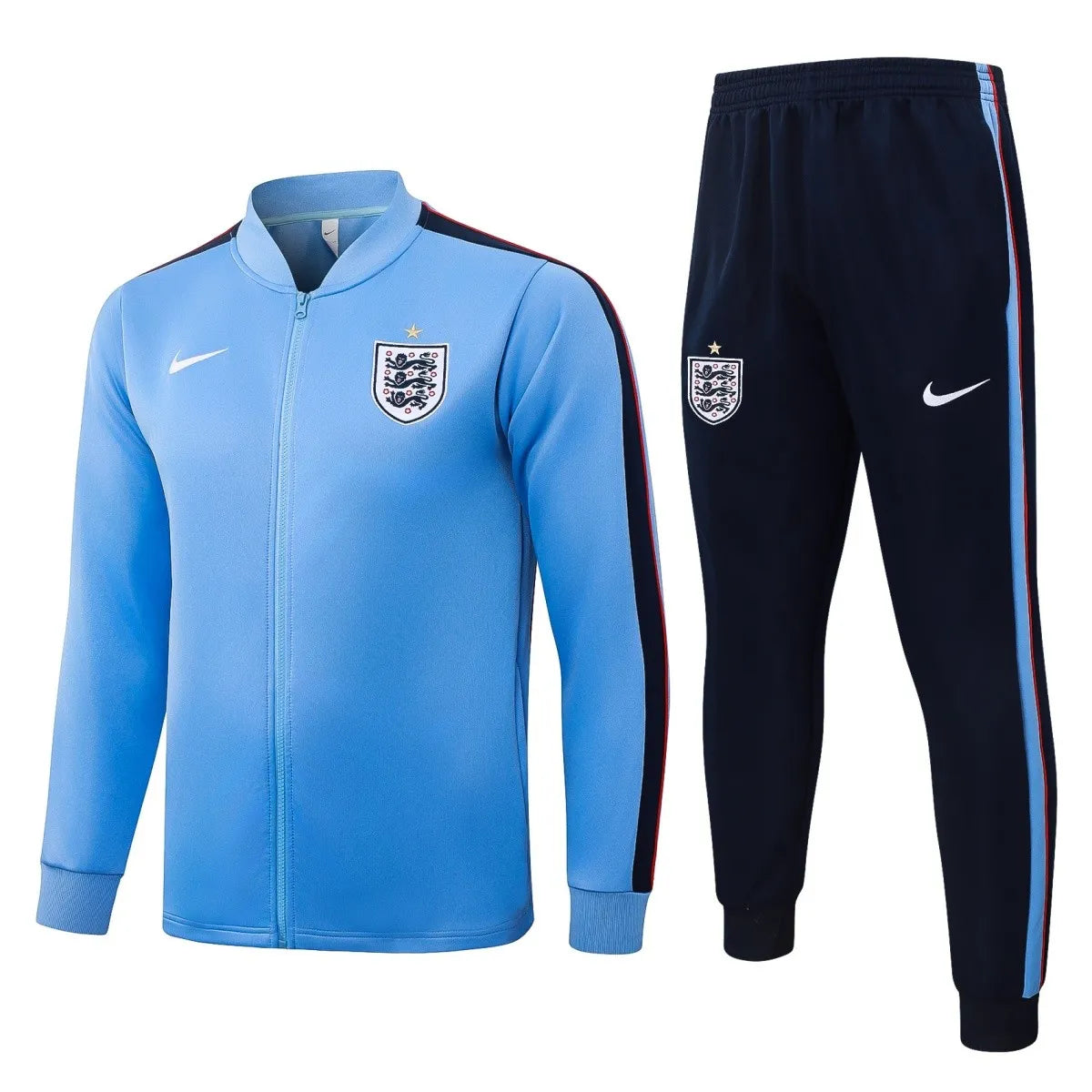 England Tracksuit Full Ziper Blue 2026