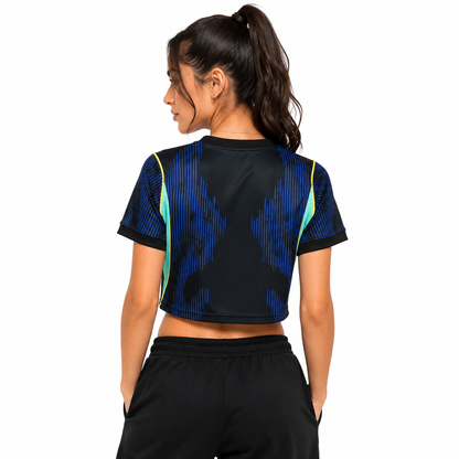 Brazil Away Cropped 26-27 Women