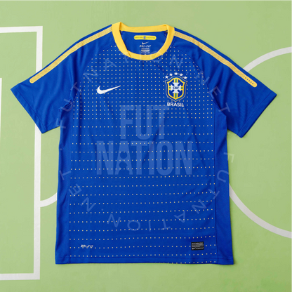 Brazil Away 2010 Jersey Soccer - Retro Version