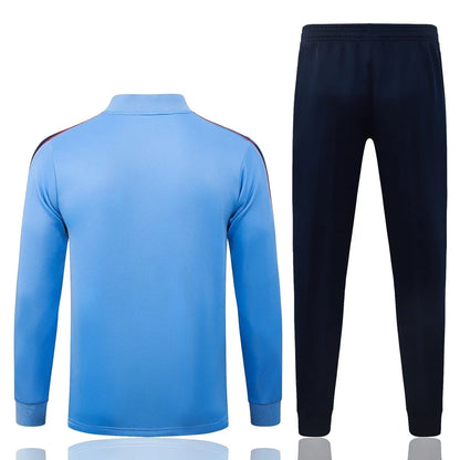 England Tracksuit Full Ziper Blue 2026