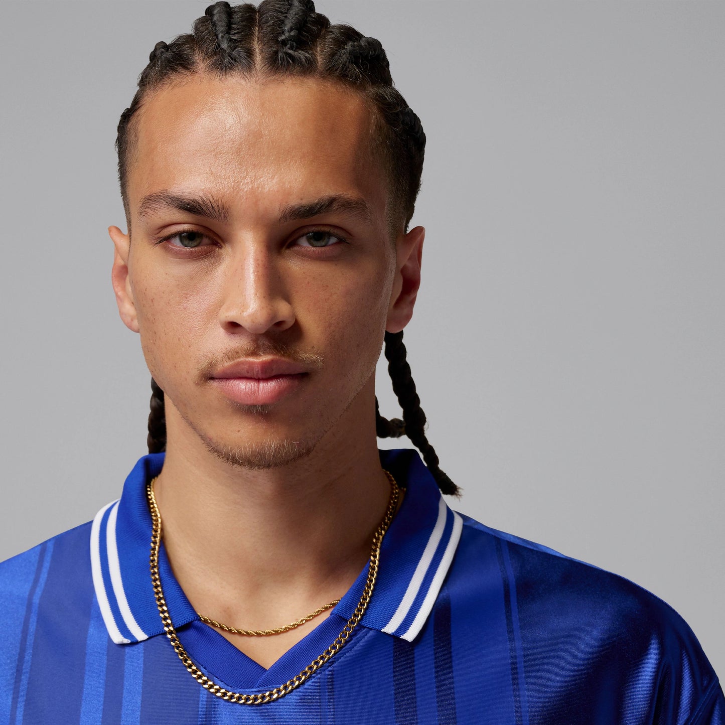 Brazil 2026 Jordan Jersey Soccer Blue - Polo