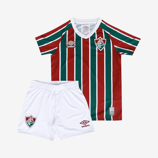 Fluminense 2025/26 Home Jersey Soccer - Kit Kids