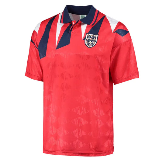 England Away Retro Jersey 1990-92