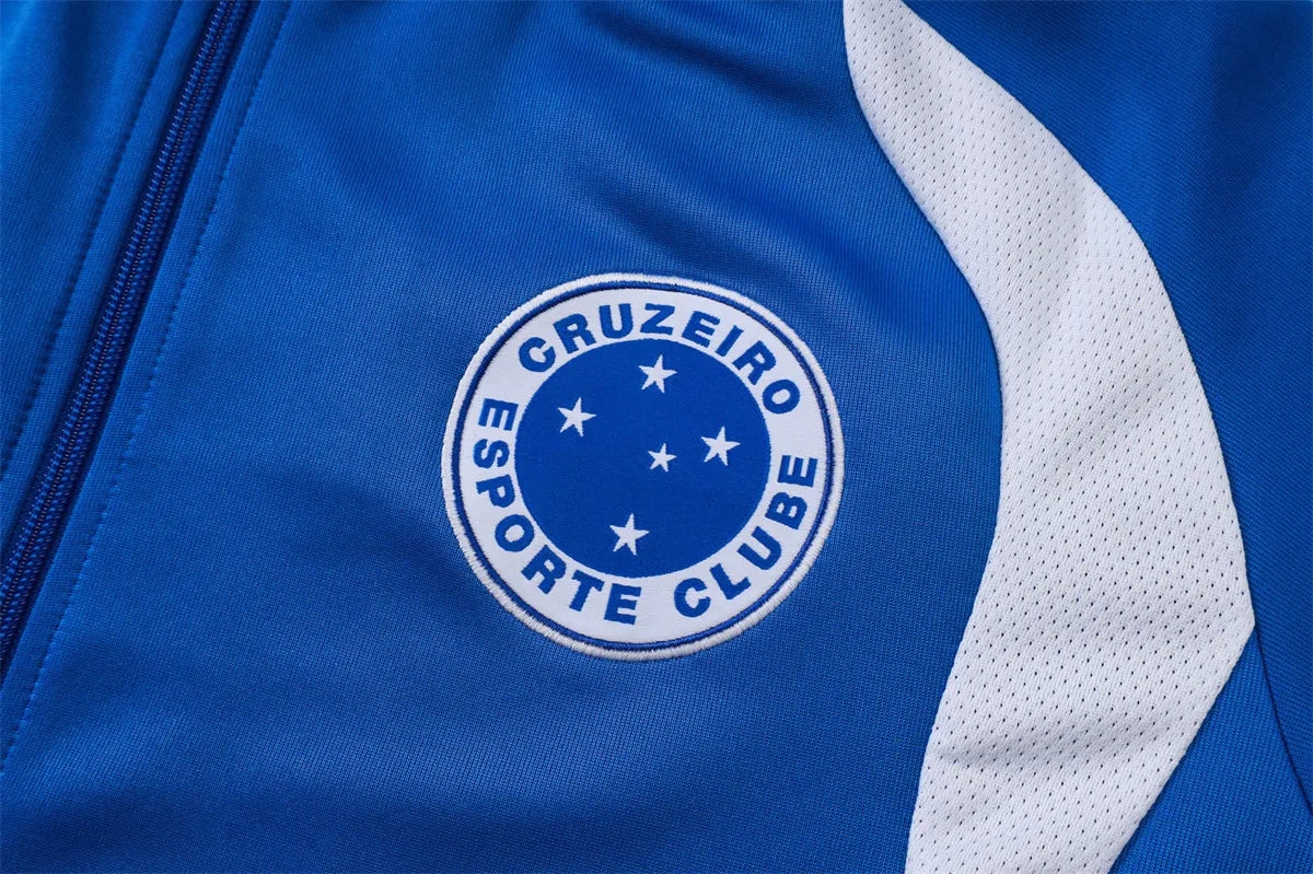 Cruzeiro Jacket + Pants Training Suit Blue 2026/27