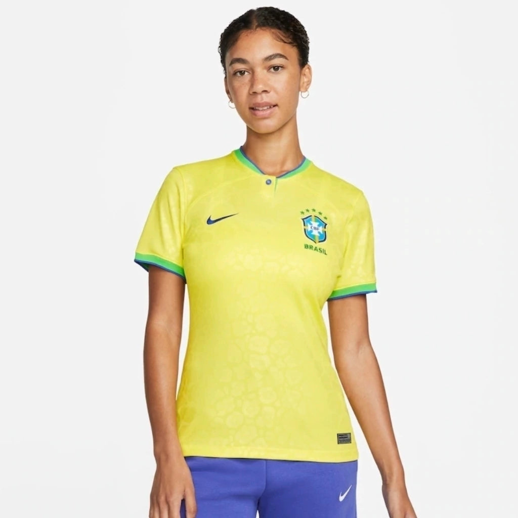 Brazil 2022 Home Jersey Women - Fan Version