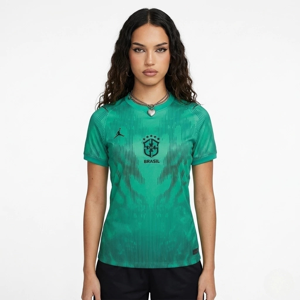 Brazil 2026 Goalkeeper Jersey Soccer Women - Fan Version