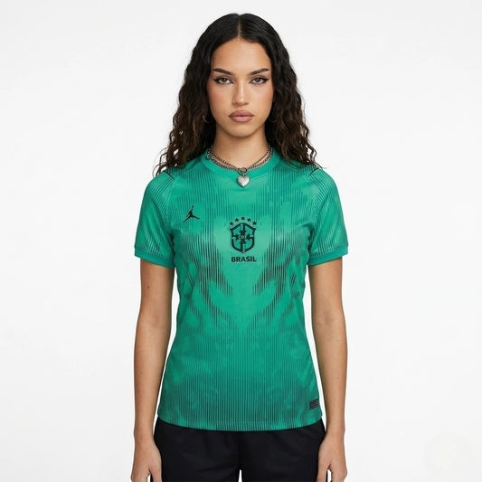 Brazil 2026 Goalkeeper Jersey Soccer Women - Fan Version