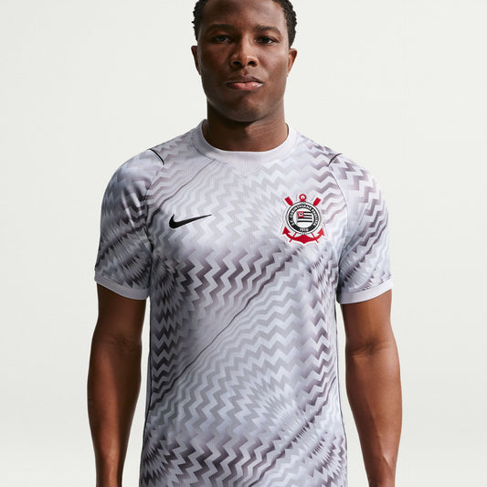Corinthians 2026/27 Goalkeeper Gray Jersey Soccer - Fan Version