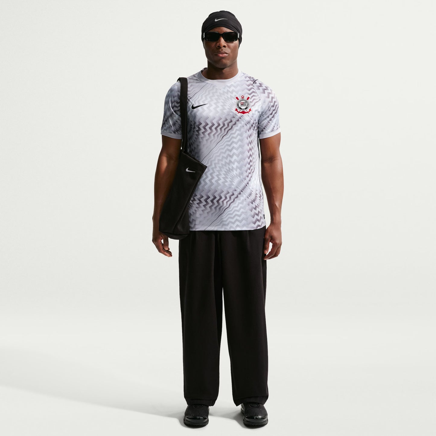 Corinthians 2026/27 Goalkeeper Gray Jersey Soccer - Fan Version