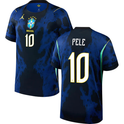 Brazil 2026 II Away Jersey Soccer #10 PELE - Fan Version World Cup 2026