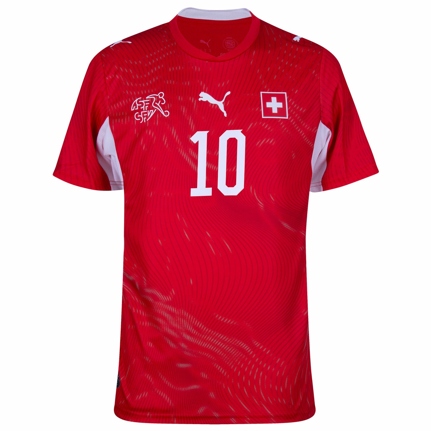 Switzerland 2026 Home Jersey Soccer Fan Version Xhaka #10 - WORLD CUP 2026