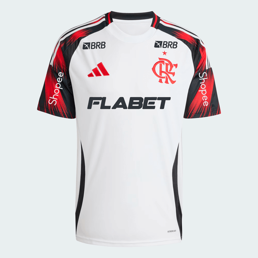 Flamengo 2025/26 II Away Jersey Soccer Full Sponsors - Fan Version