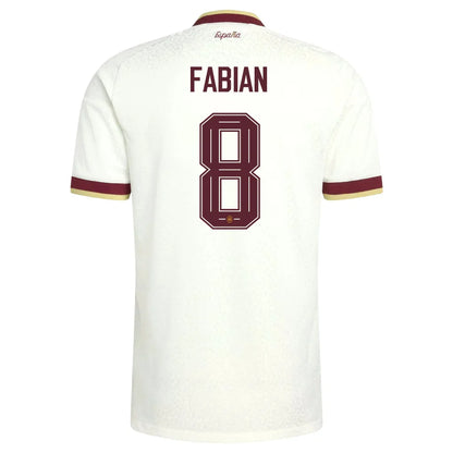 Spain 2026 Away Jersey Soccer Fabián #8 - World Cup 2026