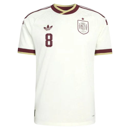 Spain 2026 Away Jersey Soccer Fabián #8 - World Cup 2026