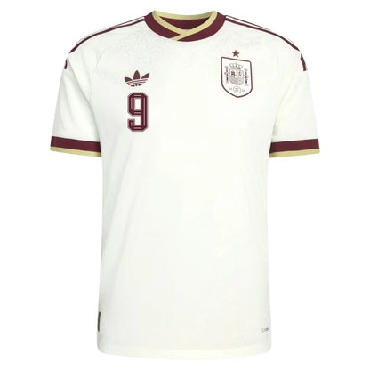 Spain 2026 Away Jersey Soccer Gavi #9 - World Cup 2026