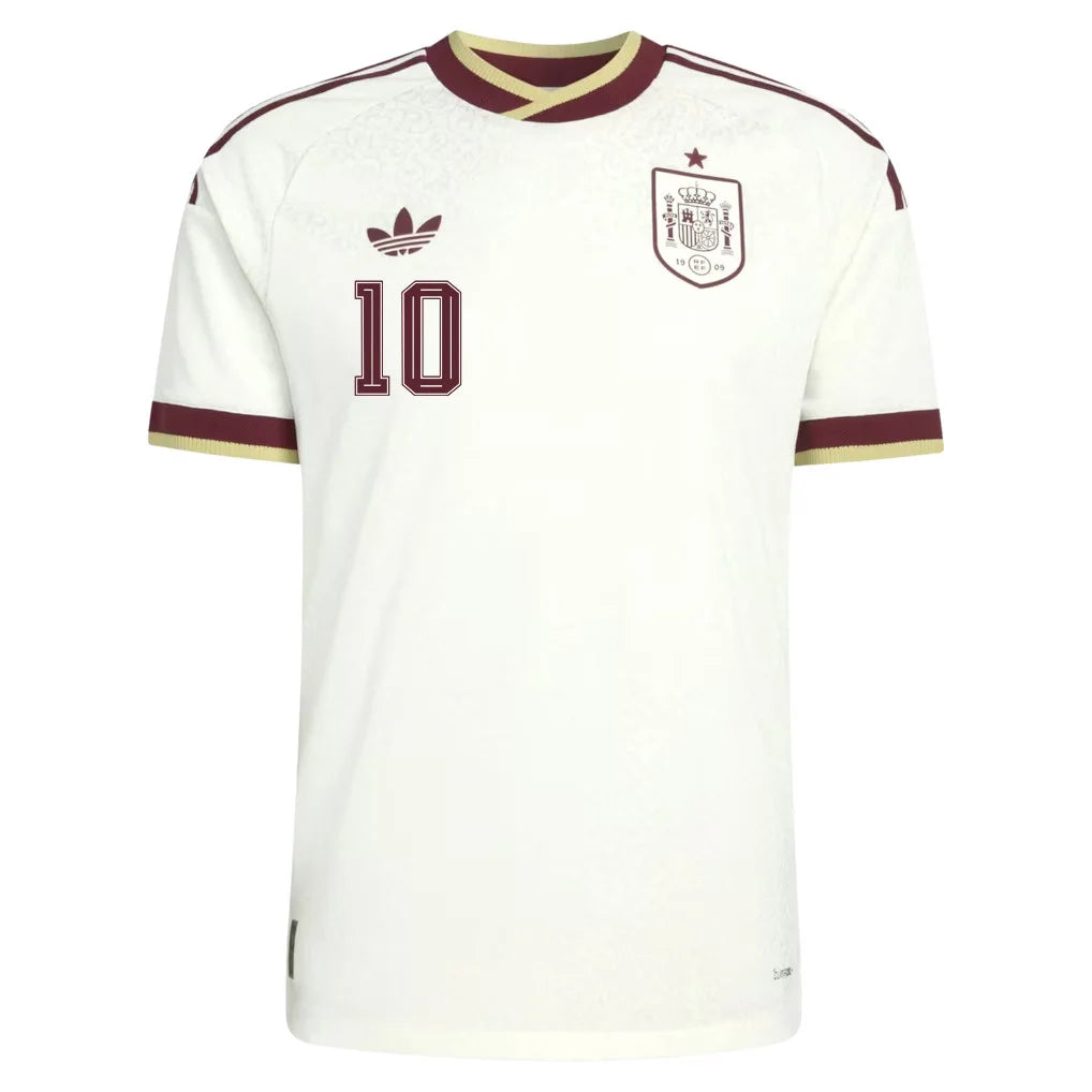 Spain 2026 Away Jersey Soccer Dani Olmo #10 - World Cup 2026
