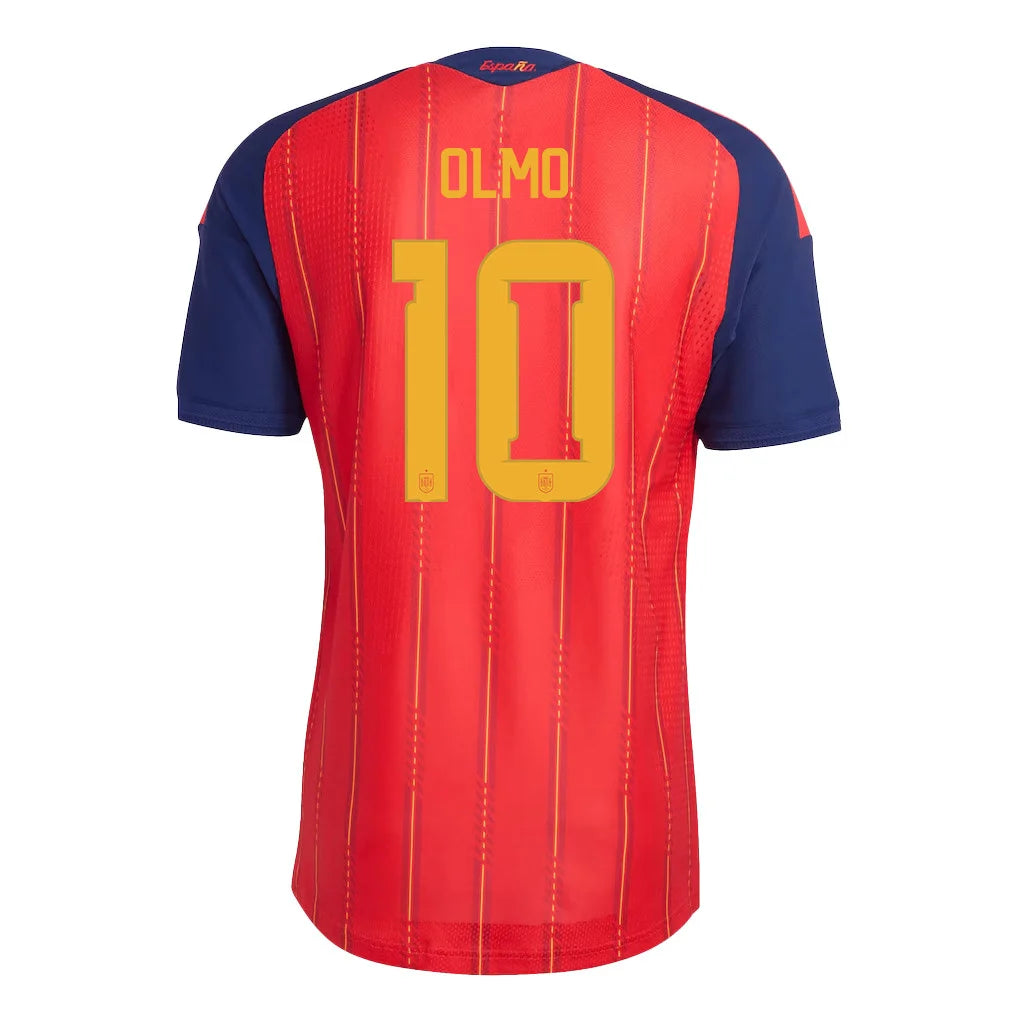 Spain 2026 Home Jersey Soccer Dani Olmo #10 - World Cup 2026