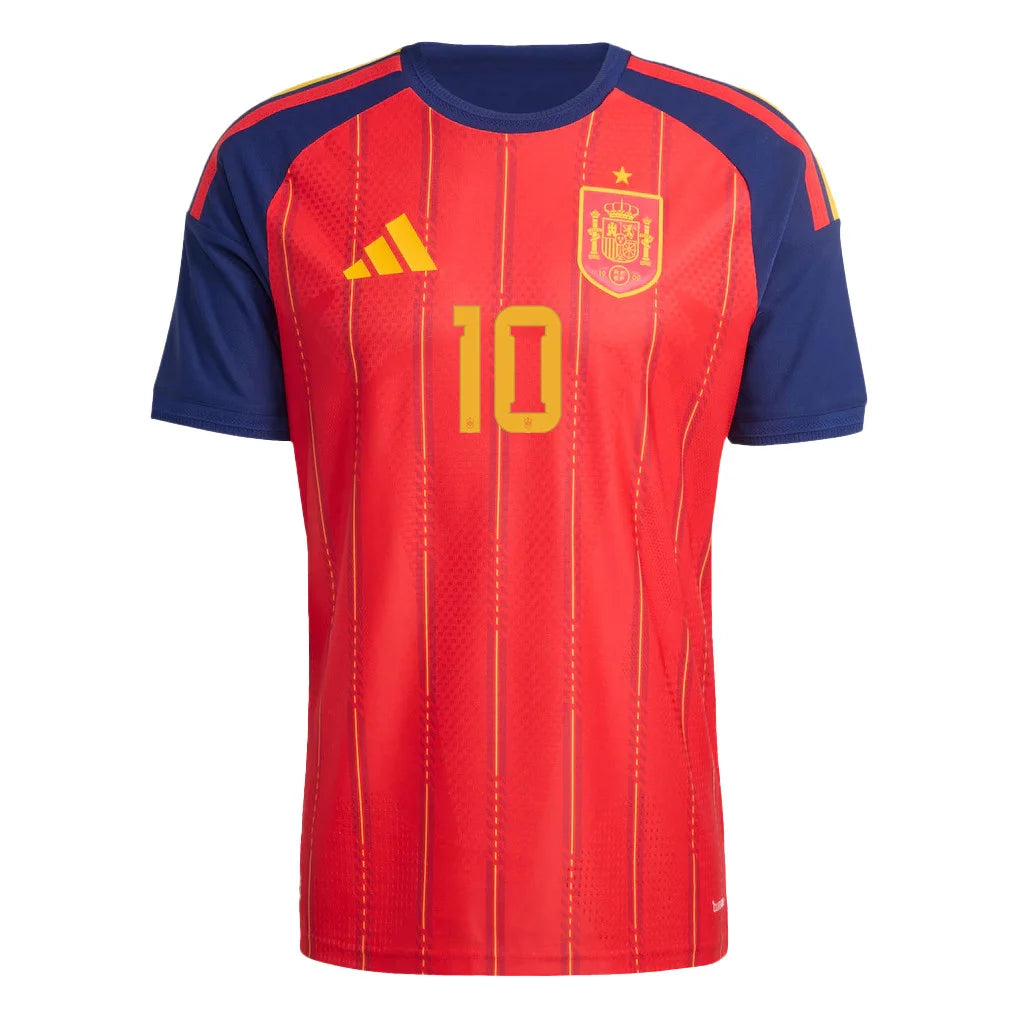 Spain 2026 Home Jersey Soccer Dani Olmo #10 - World Cup 2026