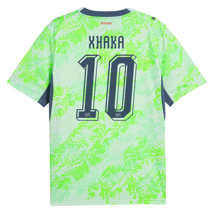 Switzerland 2026 Away Jersey Soccer Fan Version Xhaka #10 - WORLD CUP 2026