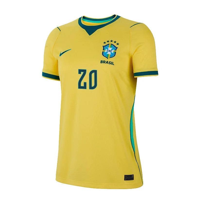 Brazil 2026 Home Jersey SoccerL. Paquetá #20  Women - World Cup 2026