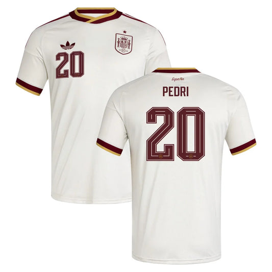 Spain 2026 Away Jersey Soccer Player Pedri #20 - World Cup 2026
