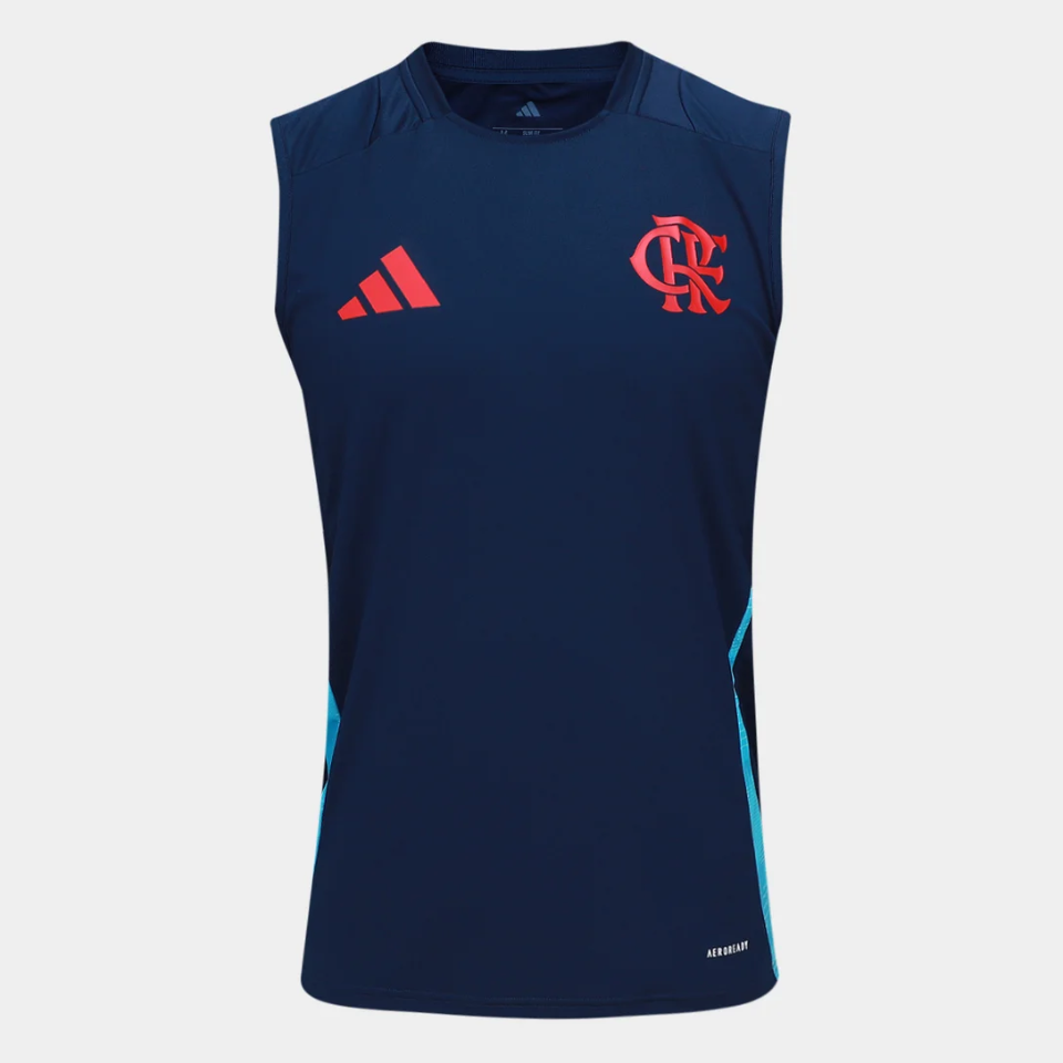 Flamengo 2025/26 Training Tank Jersey Soccer - Fan Version
