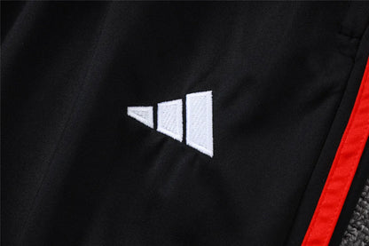 Flamengo Training Suit Red - Black 2025/26 - Tracksuit