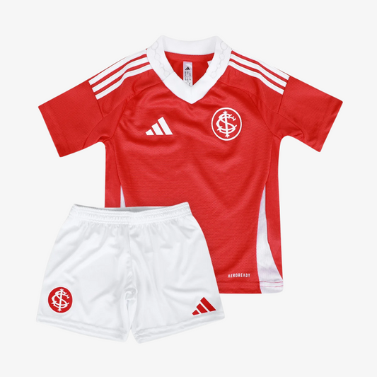 Internacional 2025/26 Home Jersey Soccer - Kit Kids