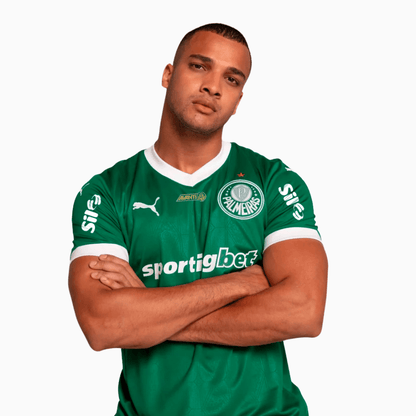 Palmeiras 2025/26 I Home Jersey Full Sponsors - Fan Version
