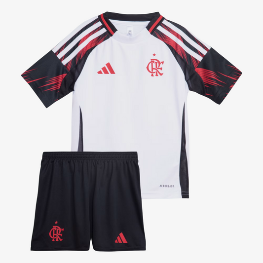 Flamengo 2025/26 II Away Soccer Jersey - Kit Kids