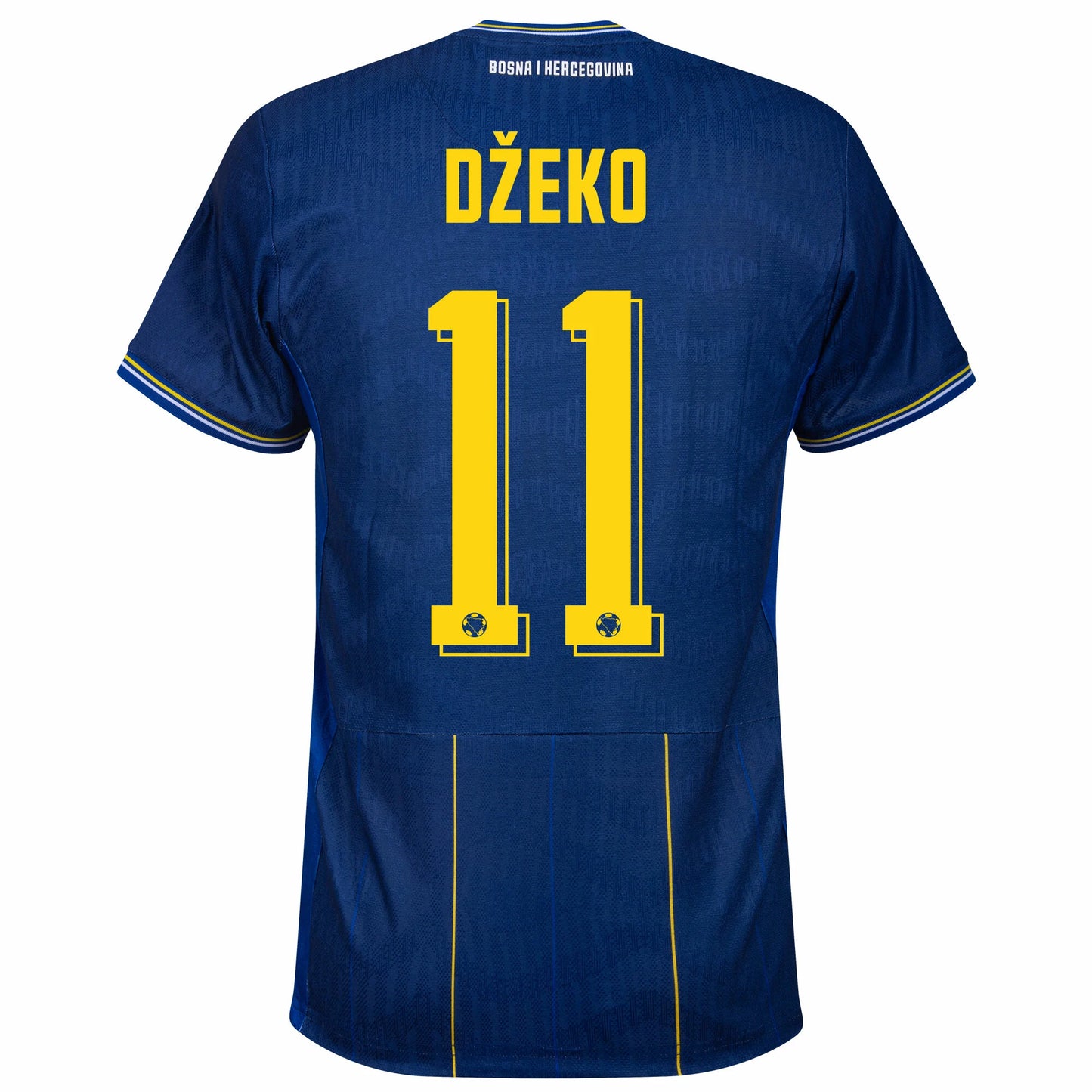 Bosnia & Herzegovina 2026 Home Jersey Soccer Fan Version Džeko #11 - WORLD CUP 2026