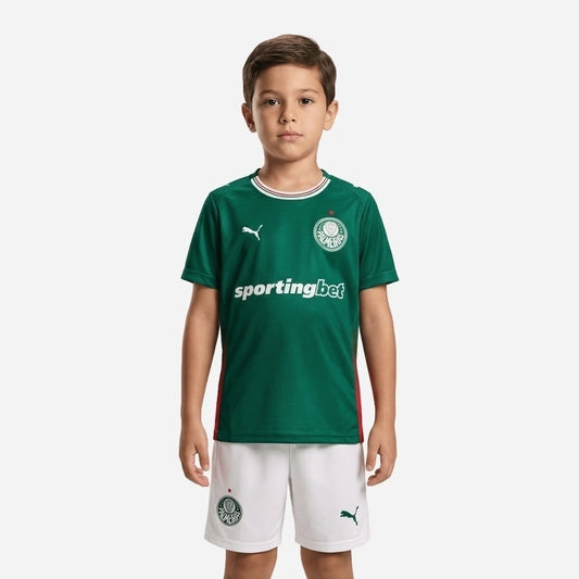 Palmeiras 2026/27 Home Jersey Soccer - Kids Kit