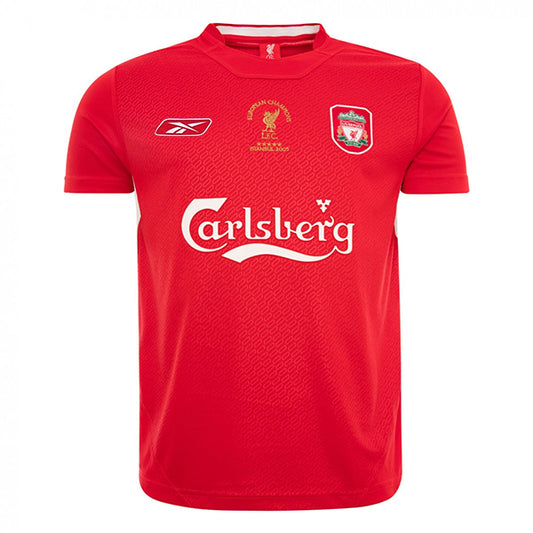 Liverpool FC Retro Istanbul UCL Final Home Jersey 2004-2005