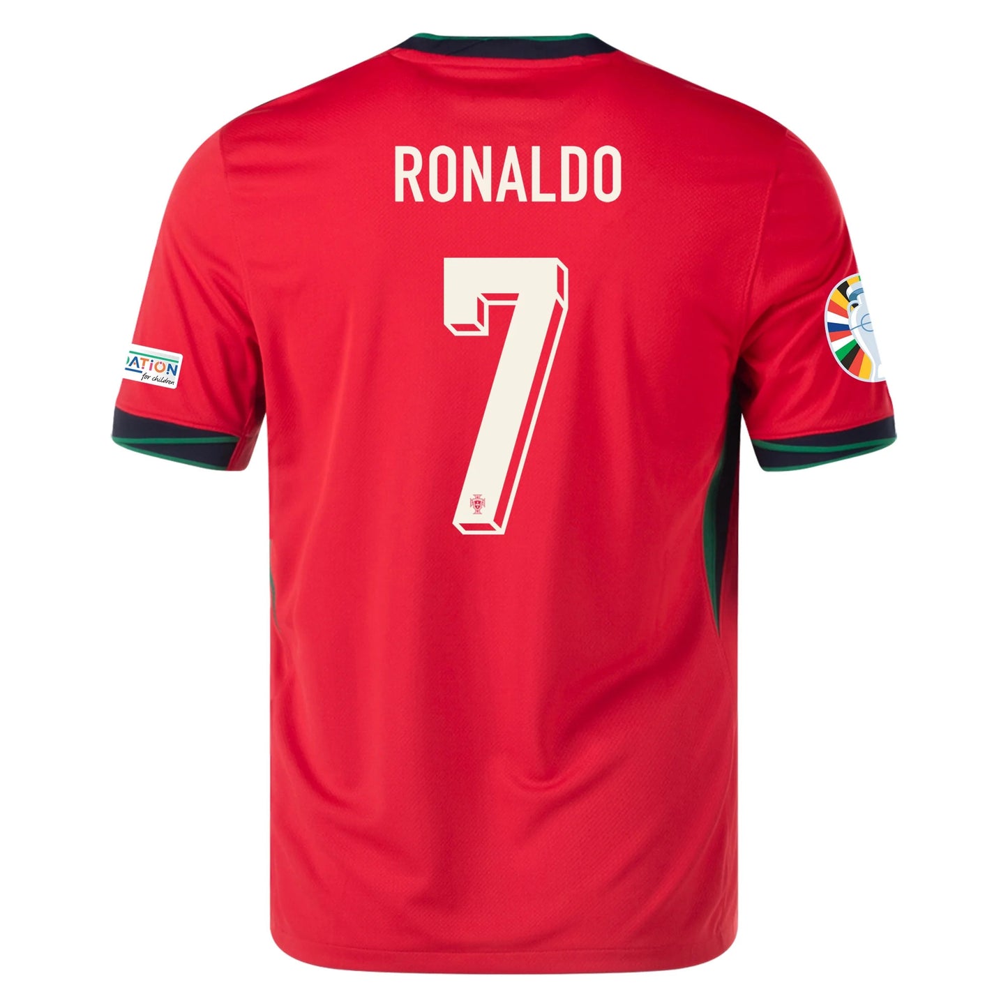 Portugal Euro 2024 Ronaldo 7 Home Jersey