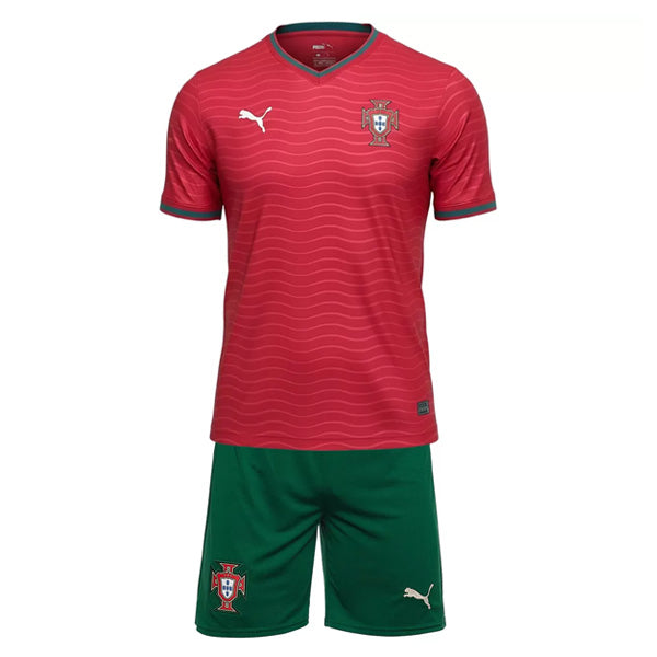 Portugal 2026 I Home Soccer Jersey - Kit Kids