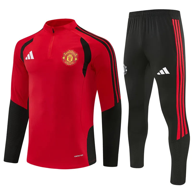 Manchester United Tracksuit Kit Red 2026/27