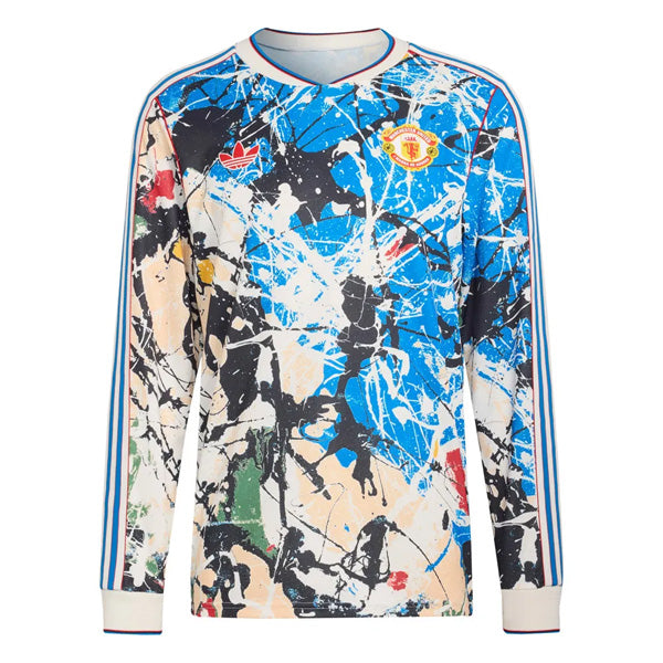 Manchester United Stone Roses Long Sleeve Jersey 25/26