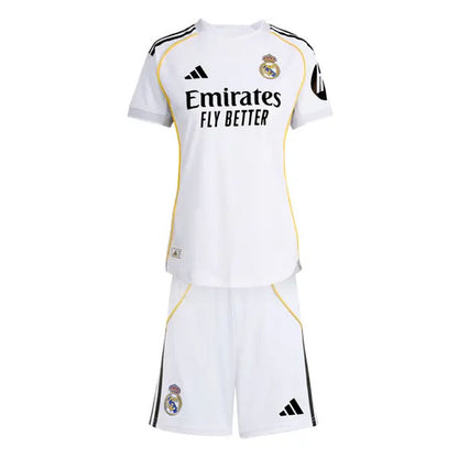Real Madrid Home Kids Kit 25-26