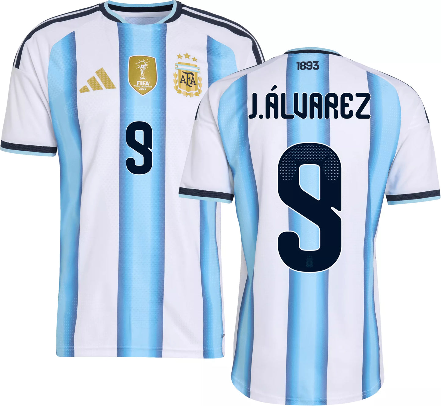 Argentina 2026 I Home Jersey Soccer Player Julian Alvarez #9 - World Cup 2026