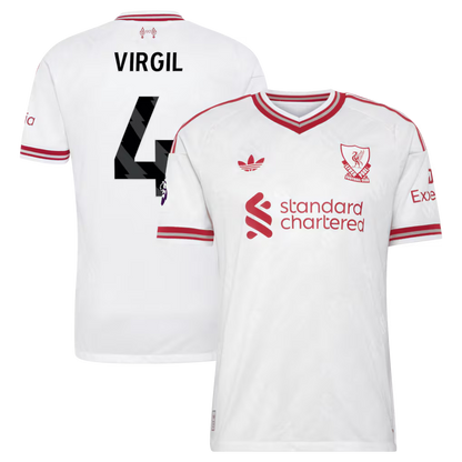Liverpool Away VIRGIL 4 Jersey 26-27 (Player Version)