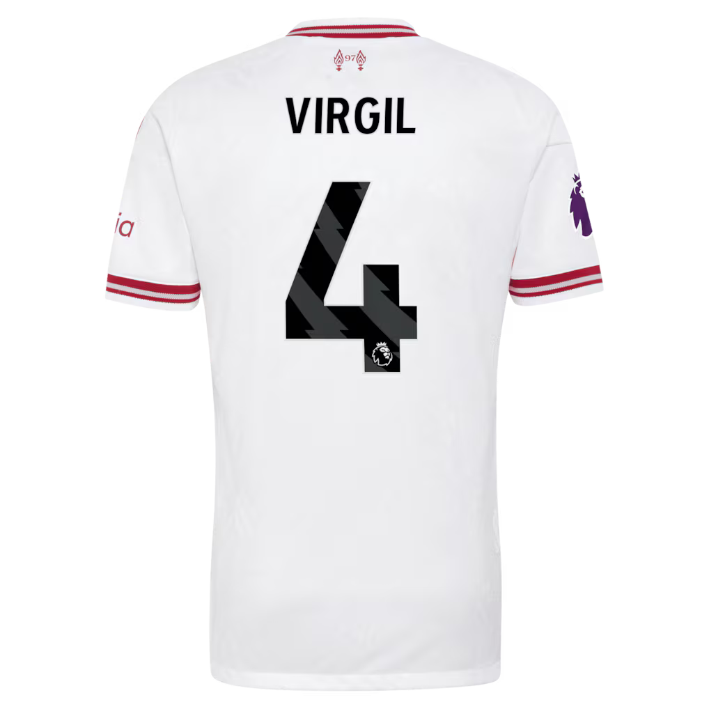 Liverpool Away VIRGIL 4 Jersey 26-27 (Player Version)