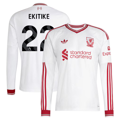 Liverpool Away EKITIKE 22 Long Sleeve Jersey 26-27