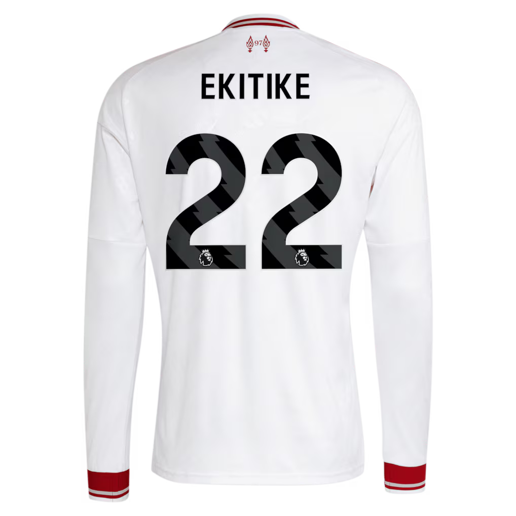 Liverpool Away EKITIKE 22 Long Sleeve Jersey 26-27