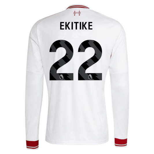 Liverpool Away EKITIKE 22 Long Sleeve Jersey 26-27